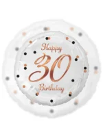 Balon Foliowy  Happy Birthday 18" rose gold 30 - obrazek 2