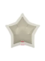 Balon Foliowy gwiazdka 15" Sand Gray Ibrex - obrazek 2
