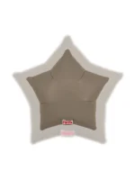 Balon Foliowy gwiazda 15" Taupe Ibrex - obrazek 2