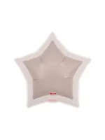 Balon Foliowy gwiazdka 15" Warm Gray Ibrex - obrazek 2