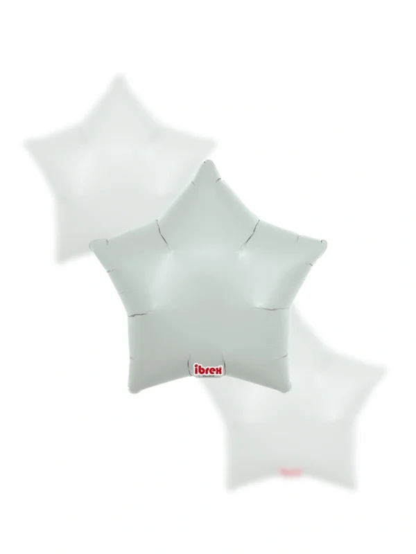 Balon Foliowy gwiazdka 15" misty blue - Z helem