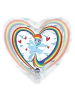 Balon Foliowy My little pony 18" serce Rainbowdash - obrazek 2