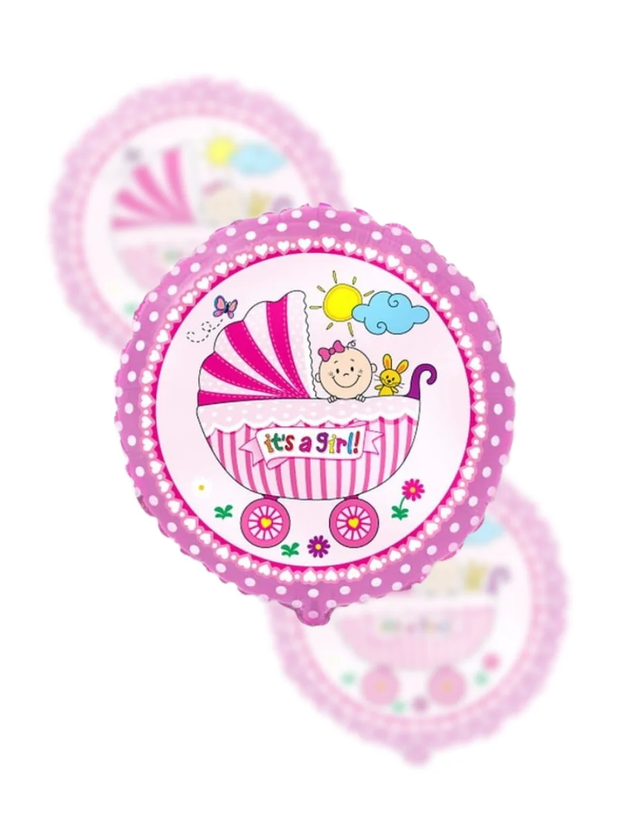 B401579 FX Balon Foliowy It's a girl 18" - obrazek 1