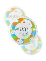 Balon Foliowy Witaj w Domu 18"