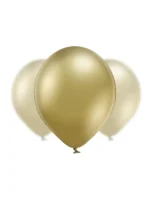 Balon Lateksowy 12" Błyszczący złoty