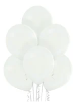 Balon Lateksowy 12" White - obrazek 3