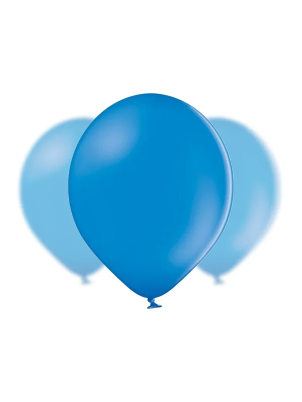 Balon Lateksowy 12" Mid Blue - Z helem