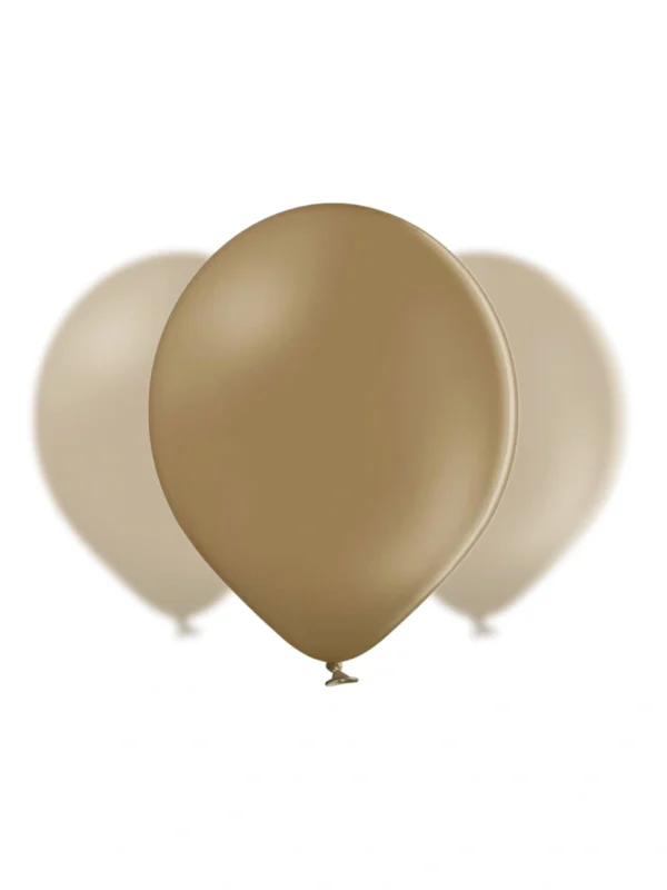 Balon Lateksowy 12" Almond - Z helem