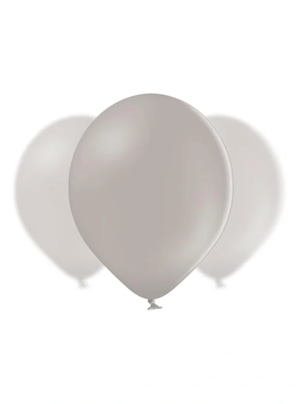 Balon Lateksowy 12" Warm Grey - Z helem