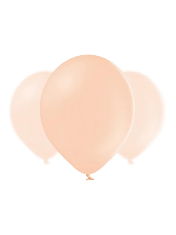 Balon Lateksowy 12" Peach Cream - Z helem