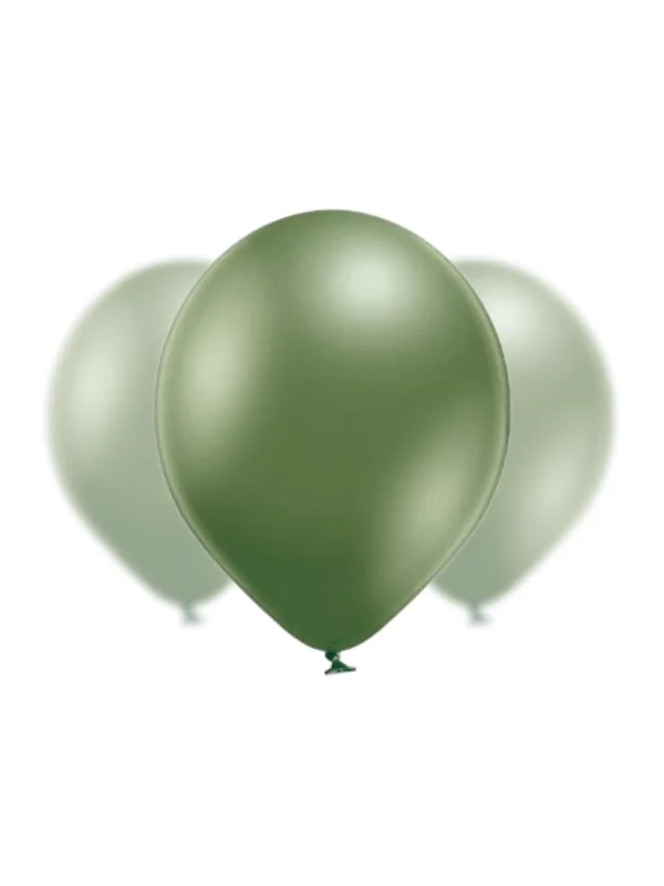 Balon Lateksowy 12" Glossy Lime Green - Z helem