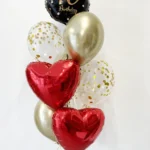 Bukiet "Gold & Red"