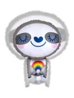 Balon Foliowy Miś Koala z Tęczą 24" - obrazek 2