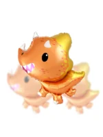 Balon Foliowy Baby Triceratops Orange 24"