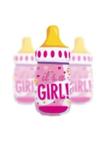 Balon Foliowy Butelka It's a Girl 24"