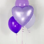 Bukiet Balonowy "Purple Heart"