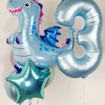 Set Balonowy "Blue Dargon"