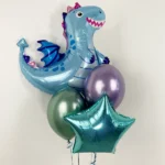 Bukiet Balonowy "Blue Dragon"