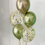 Bukiet Balonowy "Gold Lime"