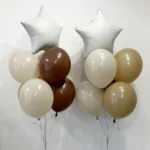 Set Balonowy "Cocoa Brown"
