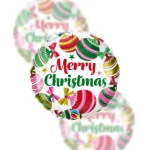 Balon foliowy Christmas Ornaments & Stars 45cm (18")