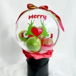 ŚWIĄTECZNA BOMBKA BALONOWA- BUBBLEBOX "Merry GrinchMas"