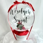 ŚWIĄTECZNA BOMBKA BALONOWA- BUBBLEBOX "Magia Świąt"