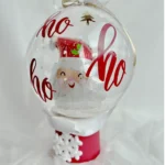 ŚWIĄTECZNA BOMBKA BALONOWA- BUBBLEBOX "Holly Jolly"