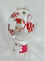 ŚWIĄTECZNA BOMBKA BALONOWA- BUBBLEBOX "Holly Jolly"