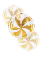 Balon foliowy Cukierek Złoty 45cm (18'')