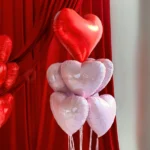 Bukiet Balonowy "Blush & Red Love"