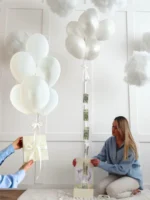 Pudełko magnetyczne NA ŚLUB | Balony z wylatującą kasą | KRAKÓW