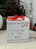 Prezent Świąteczny z życzeniami | Prezent od Mikołaja | Box + Mały balon świąteczny - obrazek 6